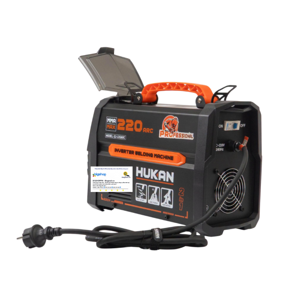 Máy hàn điện tử HUKAN G2-220ARC (GEN 2) - Công suất 9.6kW