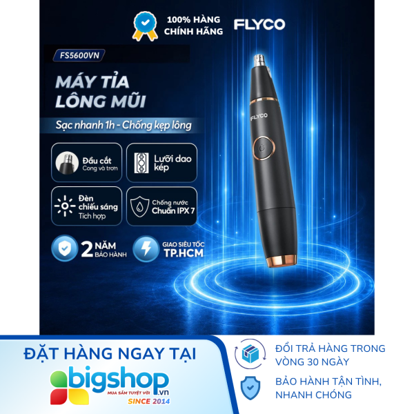 Máy tỉa lông mũi FLYCO FS5600VN