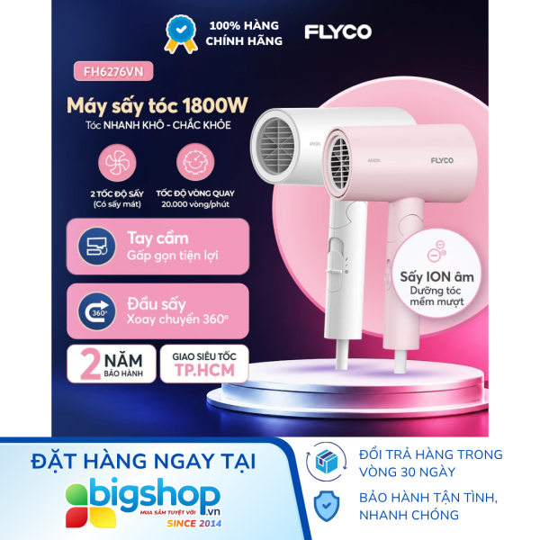 Máy sấy tóc FLYCO FH6276VN - FH6278VN