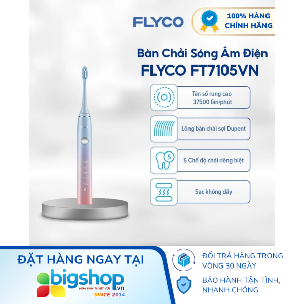 Bàn chải điện FLYCO FT7105VN