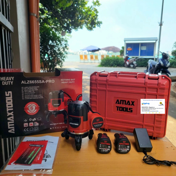Máy cân bằng laser AMAXTOOLS ALZ-6655SA-PRO