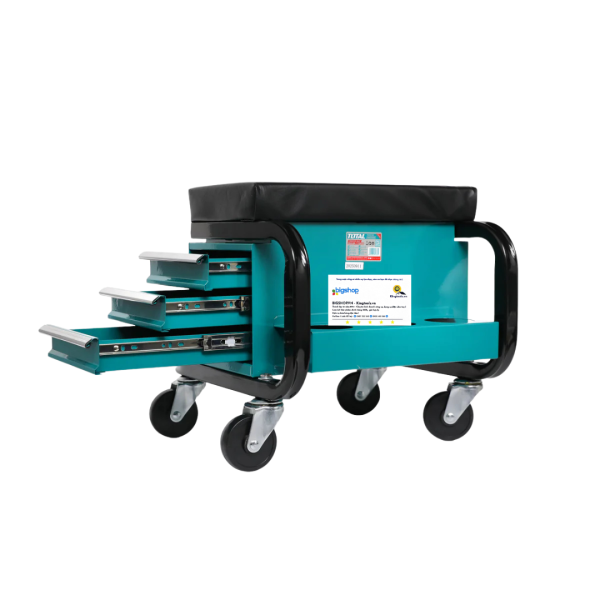Ghế ngồi sửa chữa có 3 ngăn kéo TOTAL THCS103
