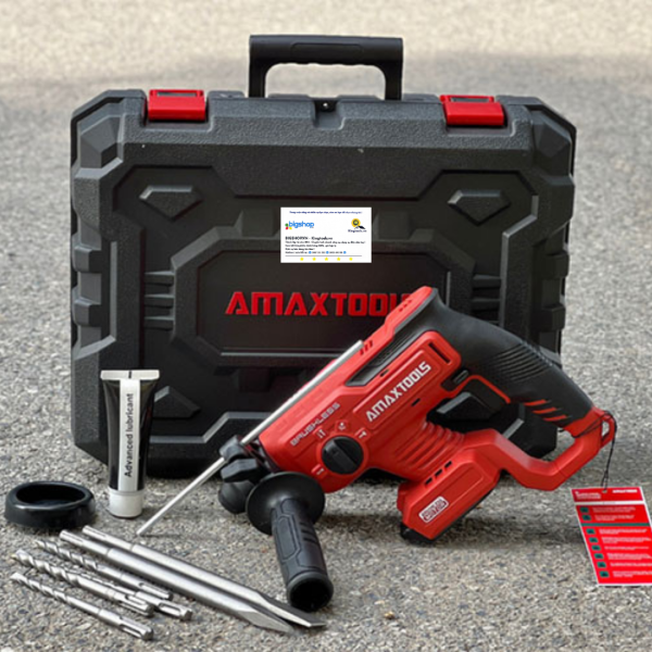 Máy khoan bê tông dùng pin AMAXTOOLS A3CN2601-SM - Thân máy