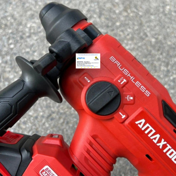 Máy khoan bê tông dùng pin AMAXTOOLS A3CN2601-SM - Thân máy
