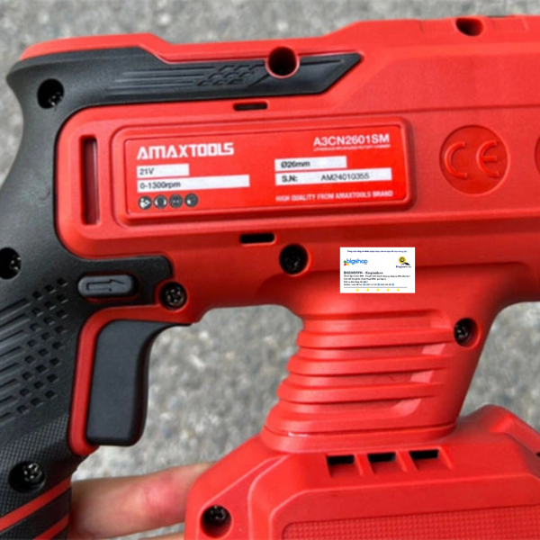Máy khoan bê tông dùng pin AMAXTOOLS A3CN2601-SM - Thân máy