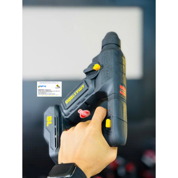 Máy khoan bê tông dùng pin AMAXTOOLS A3CN12SM PLUS+ (Thân máy)