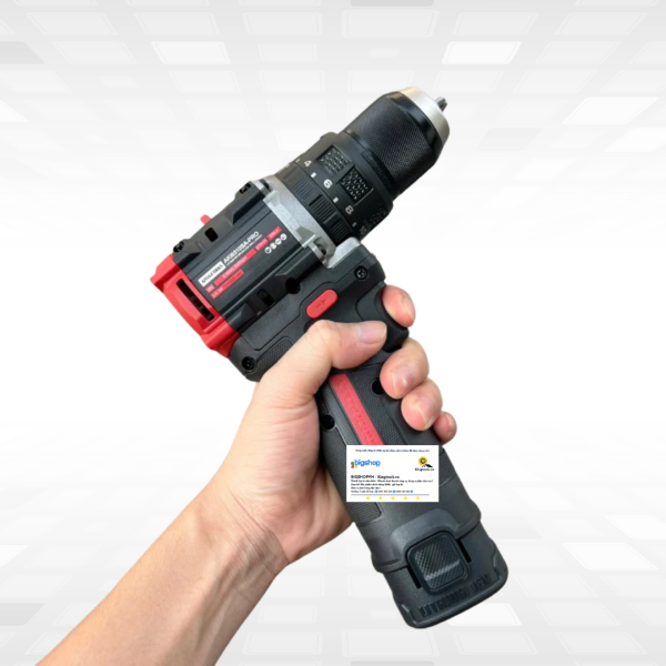 Máy khoan pin AMAXTOOLS AKI6510SA (2 pin 2.0Ah và 1 sạc)