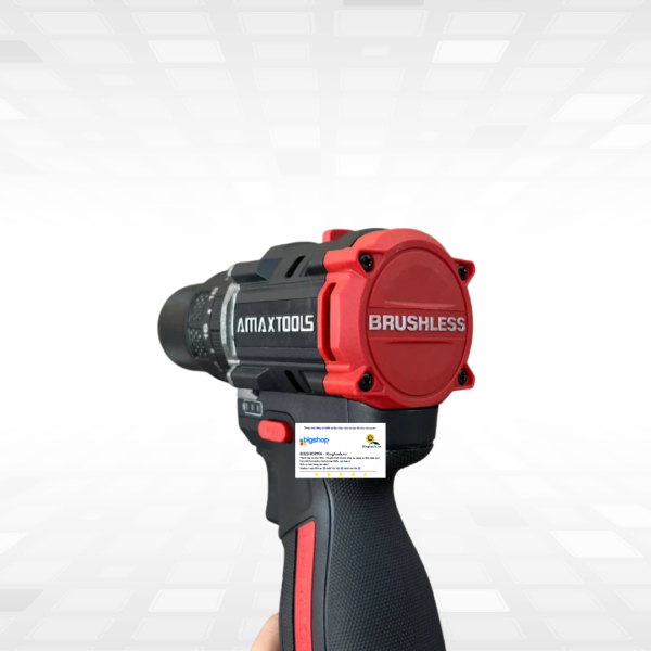Máy khoan pin AMAXTOOLS AKI6510SA (2 pin 2.0Ah và 1 sạc)