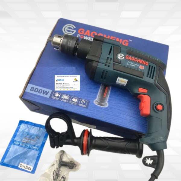 Máy khoan điện 800W GAOCHENG GC-13REN