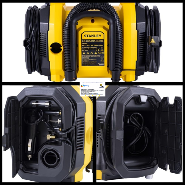 Máy bơm hơi đa năng dùng điện STANLEY SXIF3501