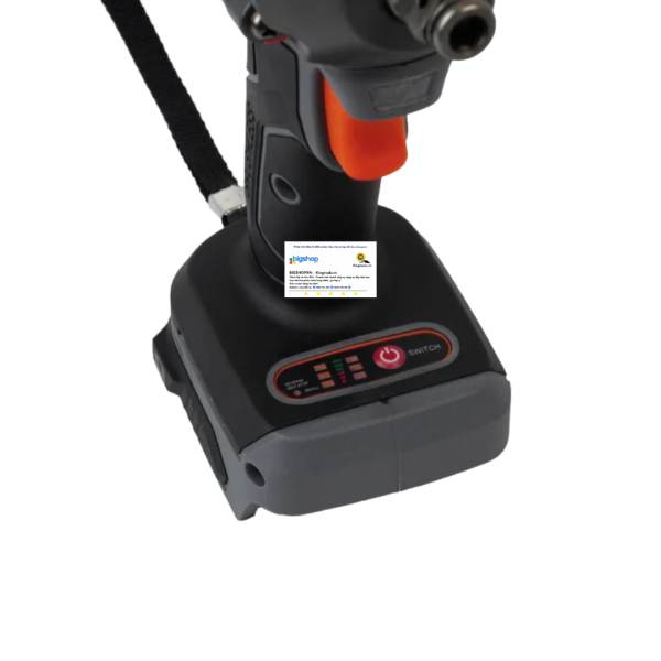 Máy siết bulong dùng pin HUKAN G1-CL450 (GEN 1) - Lực siết 450Nm (Thân máy)