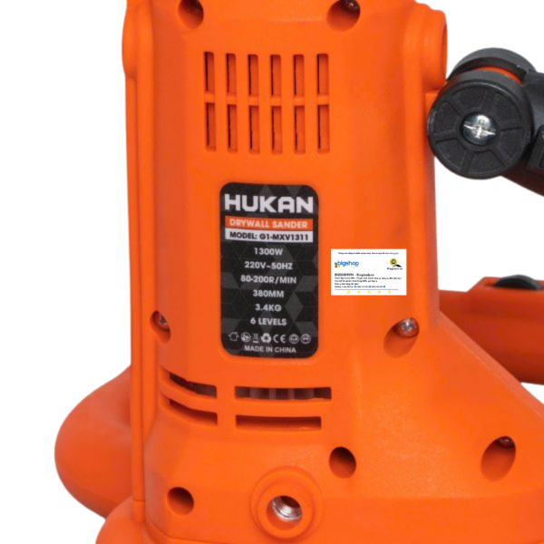 Máy xoa vữa HUKAN G1-MXV1311 (GEN 1) - CS 1300W, Đế 380mm