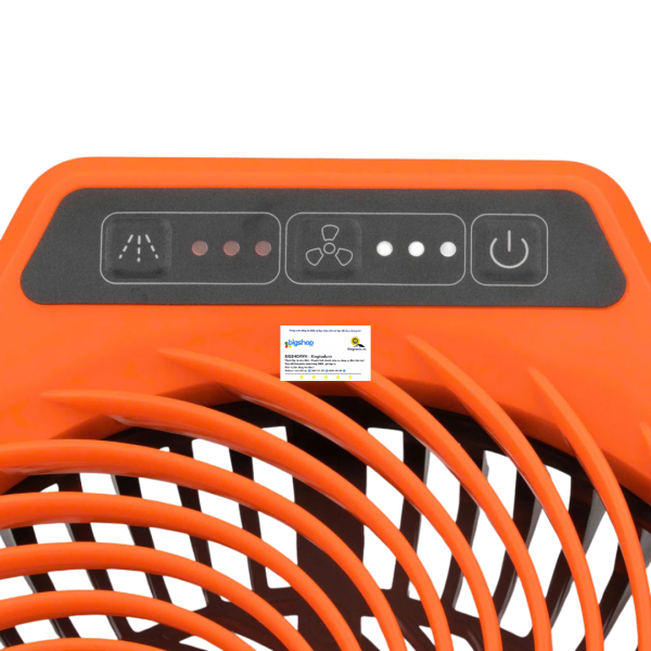 Quạt phun sương dùng pin HUKAN G3-LMF190MM (GEN 3) - Thân máy
