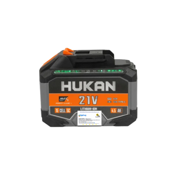 Combo pin và sạc HUKAN G1-P15USBTC (GEN 1)