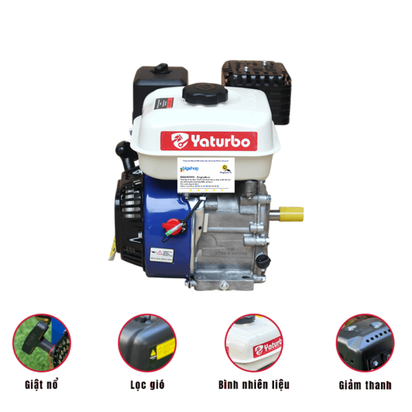 Đầu nổ YATURBO YTE-6.5 (Công suất 6.5HP)