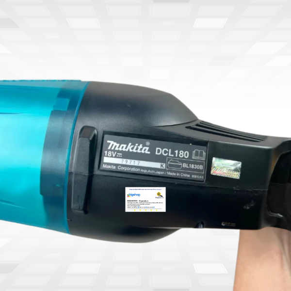 Máy hút bụi dùng pin 18V MAKITA DCL180ZB - Thân máy
