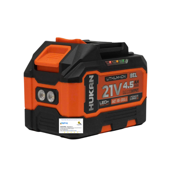 Pin 21V/4.5Ah HUKAN G1-BEL4515-P4 (GEN 1) - 15 cell
