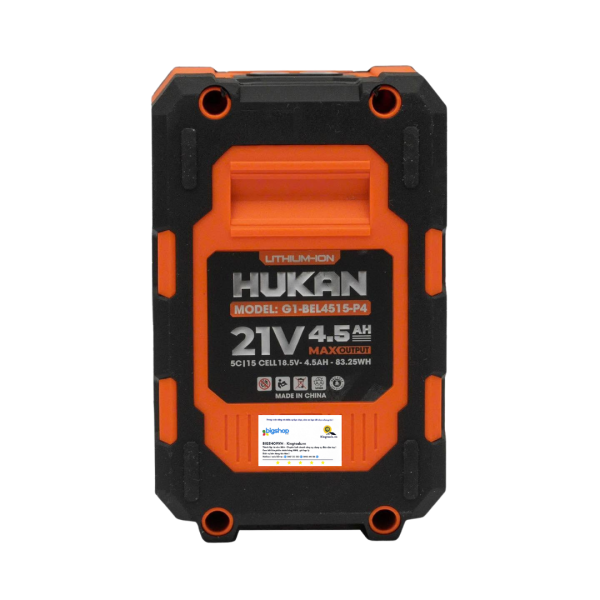 Pin 21V/4.5Ah HUKAN G1-BEL4515-P4 (GEN 1) - 15 cell