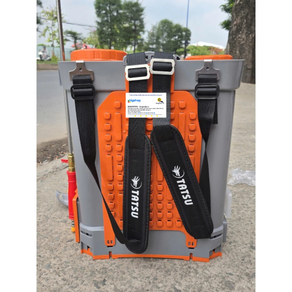 Bình xịt điện 12V/8AH TATSU TS20B2 (20L, bơm đôi, có đảo thuốc)