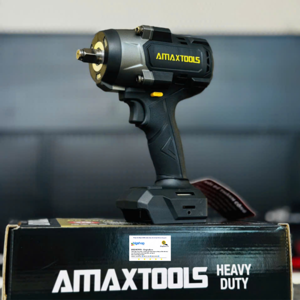 Máy siết bulong pin 21V AMAXTOOLS ABL95012SM (Lực siết 950Nm)