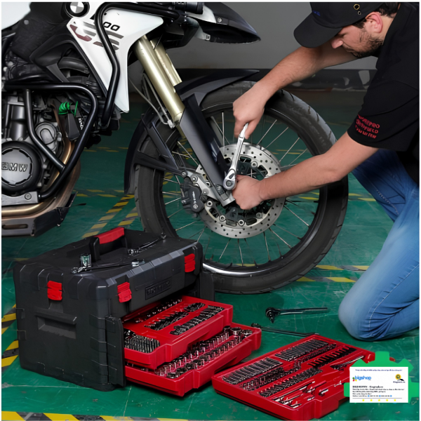 Bộ công cụ cơ khí các loại có hộp đựng WORKPRO WP003055 (1 set = 320 cái)