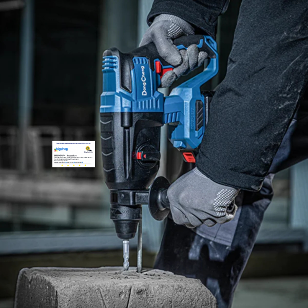 Máy khoan búa dùng pin 20V DONGCHENG DCZC04-24 (1 pin 4.0Ah và sạc)