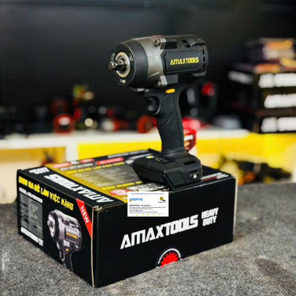 Máy siết bulong pin AMAXTOOLS ABL150012SM - Thân máy (Lực siết 1500Nm, mở 2000Nm)