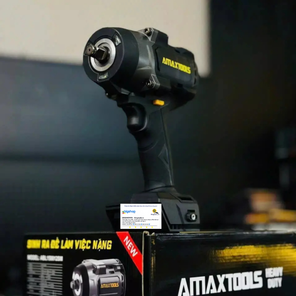 Máy siết bulong pin AMAXTOOLS ABL150012SM - Thân máy (Lực siết 1500Nm, mở 2000Nm)