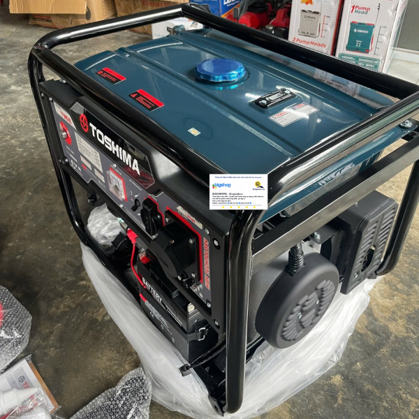 Máy phát điện chạy xăng TOSHIMA T95E (Công suất 7kW)