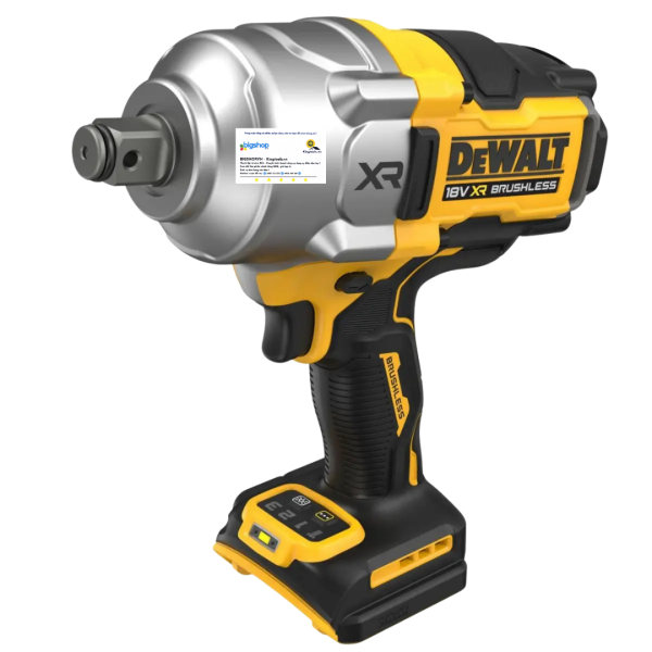 Máy siết bulong pin 20V DEWALT DCF964NT-XJ - Thân máy (Lực siết 1925Nm)
