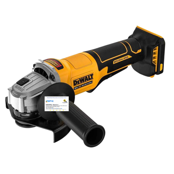 Máy mài góc dùng pin 20V DEWALT DCG408N-B1 - Đĩa 100mm, công tắc bóp (Thân máy)