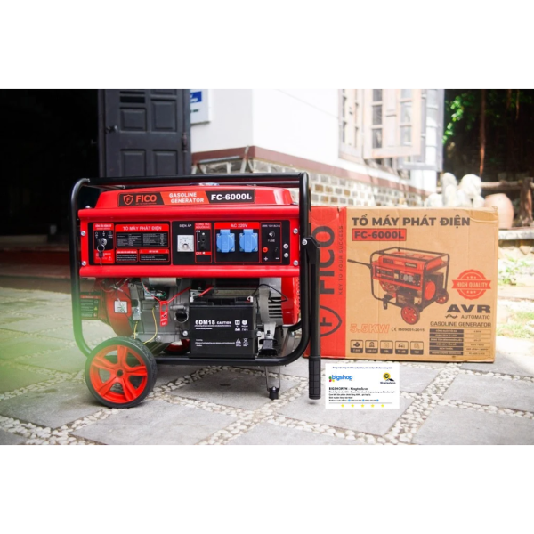 Máy phát điện FICO FC-6000L (Công suất 5.5kW)