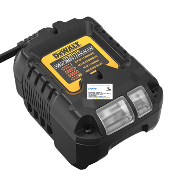 Đế sạc pin DEWALT DCB1102-B1 (10.8V - 18V)