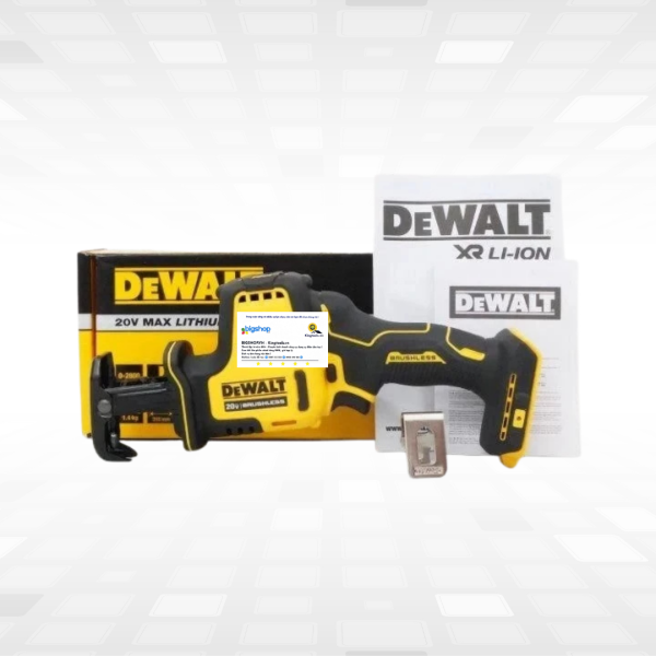 Máy cưa kiếm dùng pin 20V DEWALT DCS369B (Thân máy)