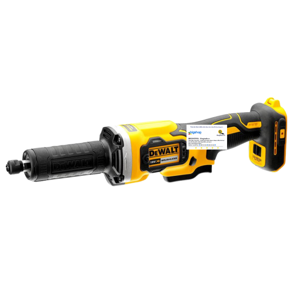 Máy mài khuôn thẳng dùng pin 18V/20V Max DEWALT DCG426N-XJ (Thân máy)