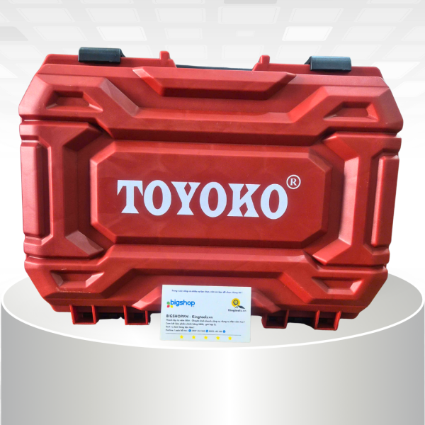 Máy khoan pin 21V TOYOKO T0260G10 (Đầu kẹp 13mm, lực siết 60Nm)