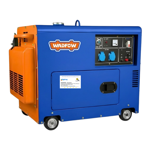 Tổ máy phát điện dùng dầu diesel WADFOW WDG2A55 (Công suất 5500W)