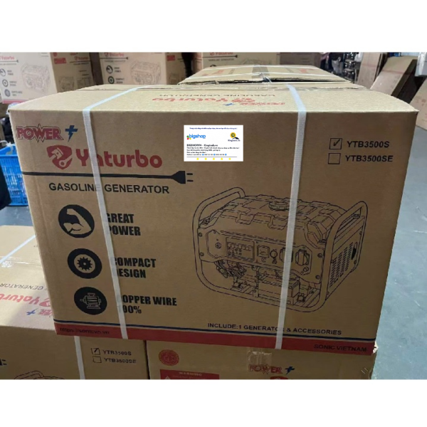 Máy phát điện chạy xăng YATURBO YTB3500S (Công suất 3.0kW)