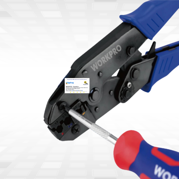 Bộ kìm bấm đầu nối dây điện đa năng 5 trong 1 WORKPRO WP292002
