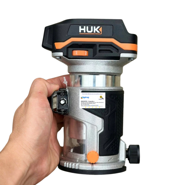 Máy phay gỗ pin HUKAN G3-T08BL (GEN 3) - Thân máy