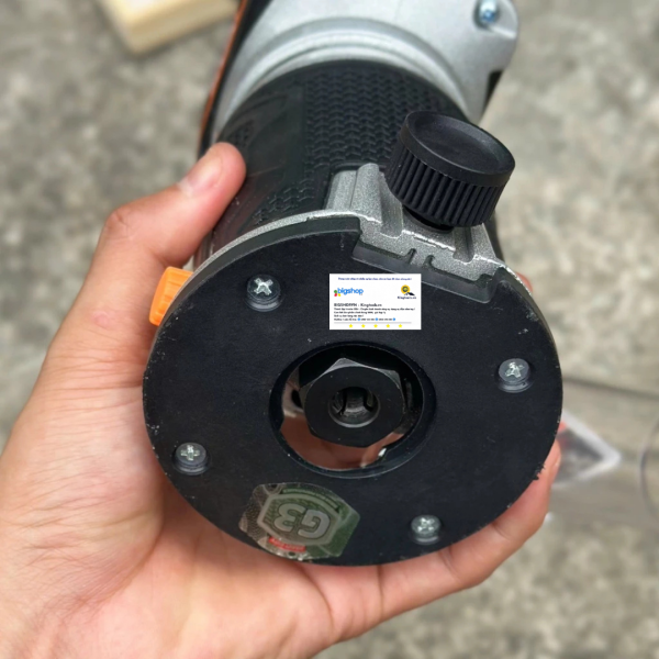 Máy phay gỗ pin HUKAN G3-T08BL (GEN 3) - Thân máy