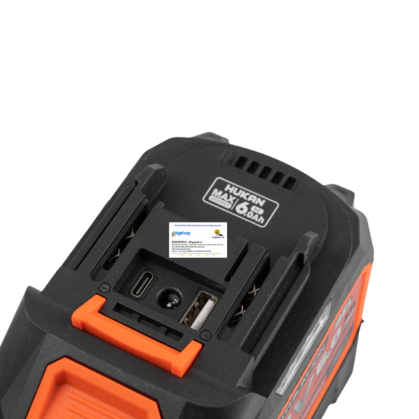 Pin Lithium-ion 21V/6.0Ah HUKAN G1-BEL6020-P6 (20 cell)