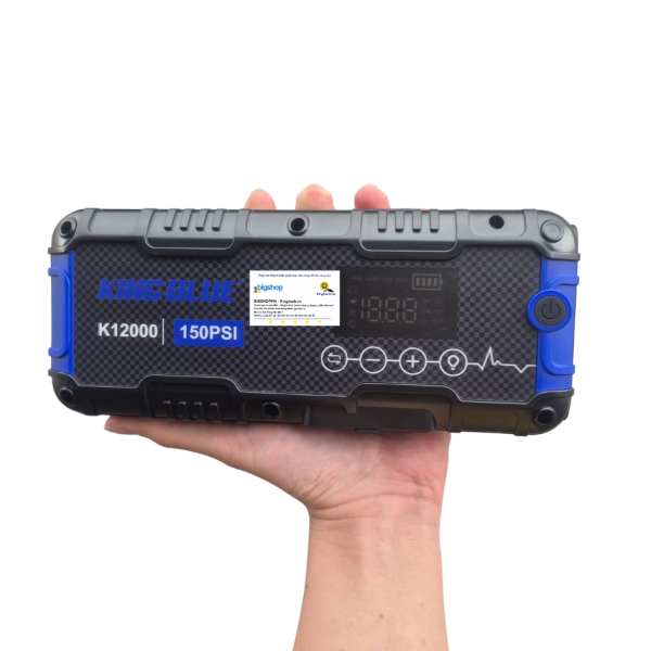 Bộ bơm lốp kích bình đa năng KINGBLUE K12000