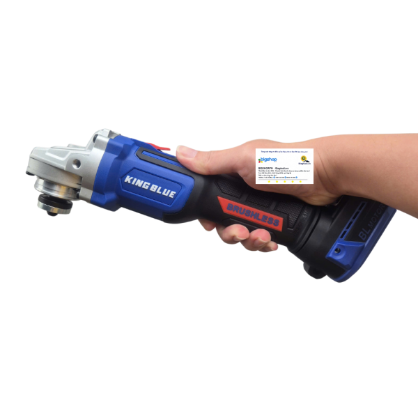 Máy mài góc dùng pin 18V KINGBLUE K18MGS (Đĩa 100mm) - Thân máy