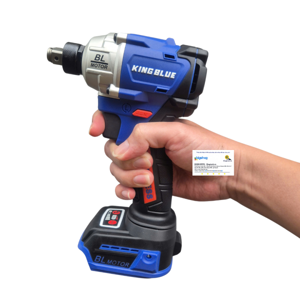 Máy siết bulong dùng pin 18V KINGBLUE K18SVS (Lực siết 350Nm) - Thân máy