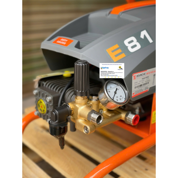 Máy xịt rửa áp lực cao BOUNCHE E81 (Công suất 2.2kW)