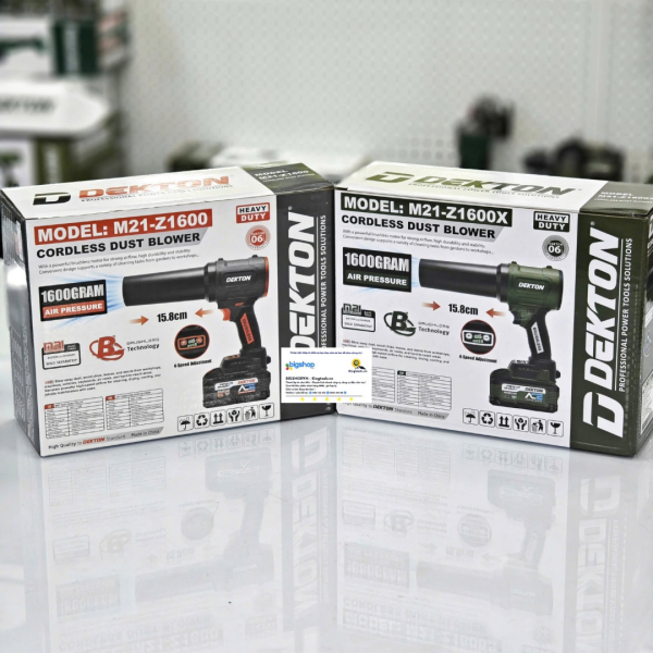 Máy thổi phản lực dùng pin 21V DEKTON M21-Z1600