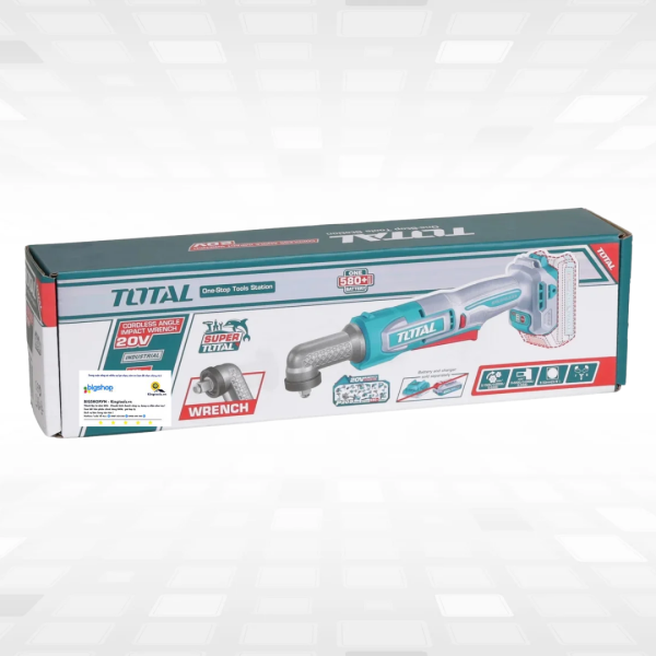 Máy siết bulong góc dùng pin 20V TOTAL TAIWLI2081 (Lực siết 80Nm) - Thân máy
