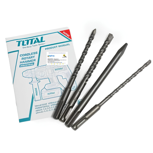 Máy khoan đục bê tông pin 20V TOTAL TRHLI22208 (Chưa bao gồm pin và sạc)