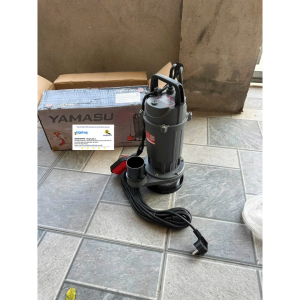 Máy bơm chìm nước sạch YAMASU TN-750LLP - Công suất 750W, đẩy cao 30m